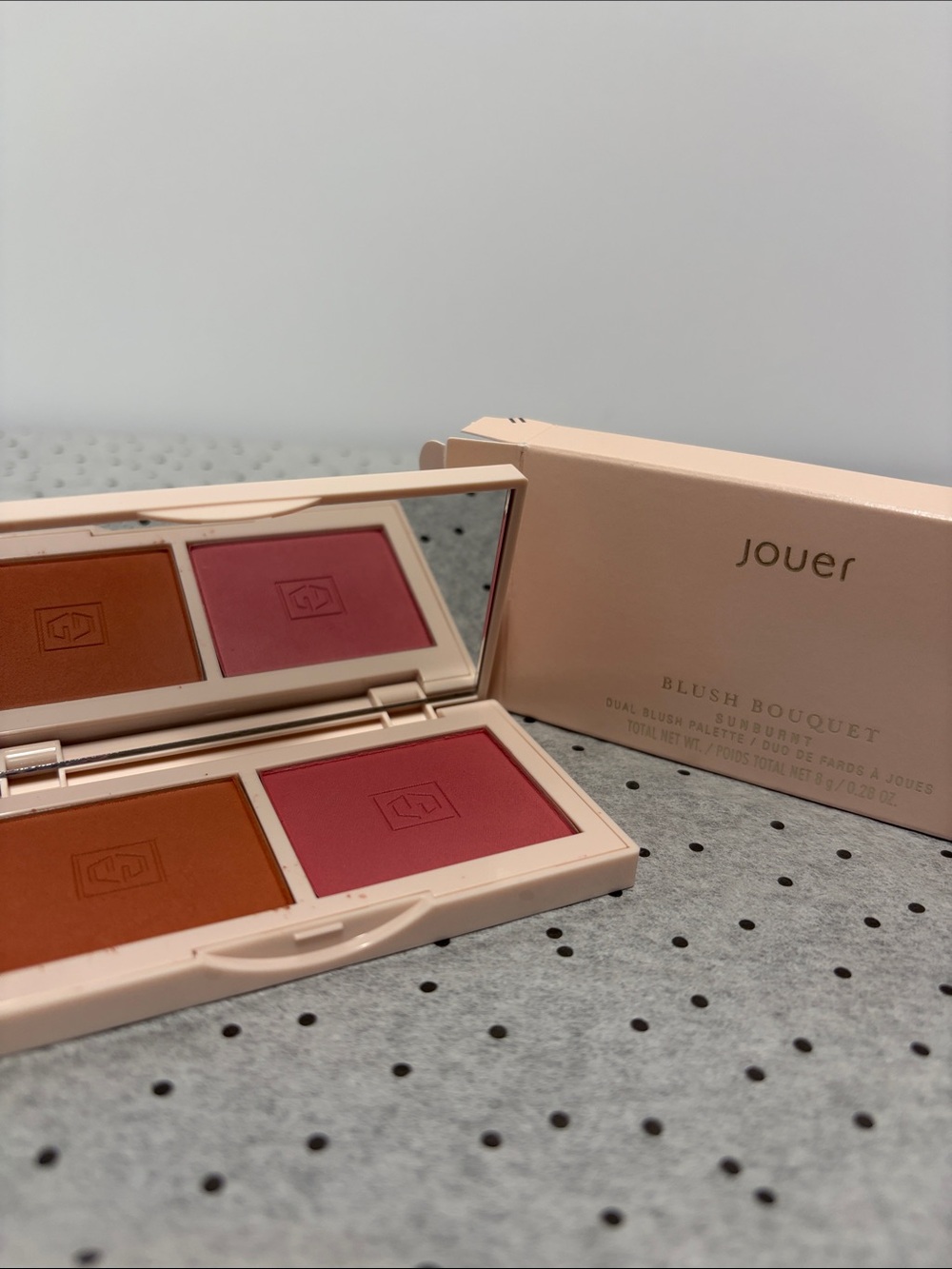 jouer Blush Bouquet Dual Palette sunburst— Brule and bisou new